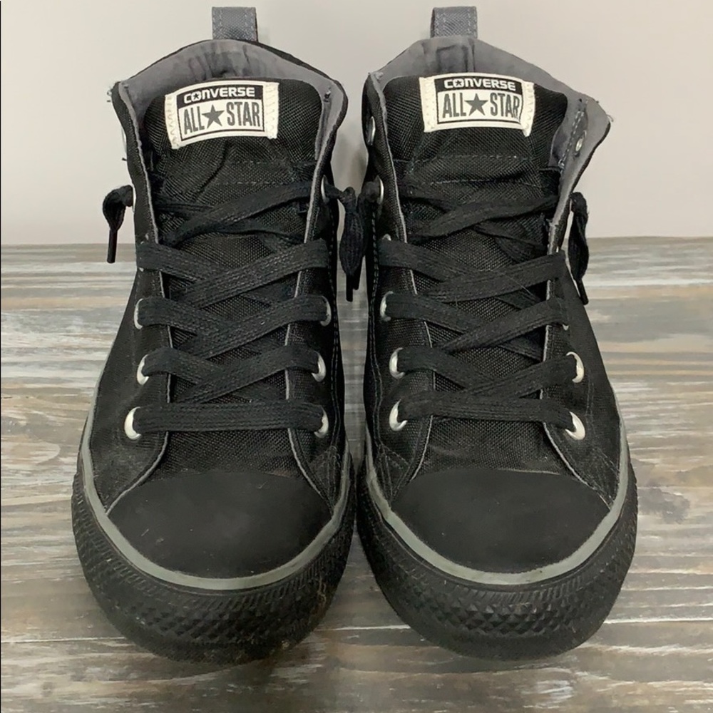 Converse high tops black size 8 men’s